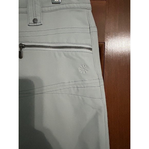 ATHLETA Women's Size 8 Sherpa Hiking Casual Skirt Cool Weather Soft Grey - Picture 3 of 7
